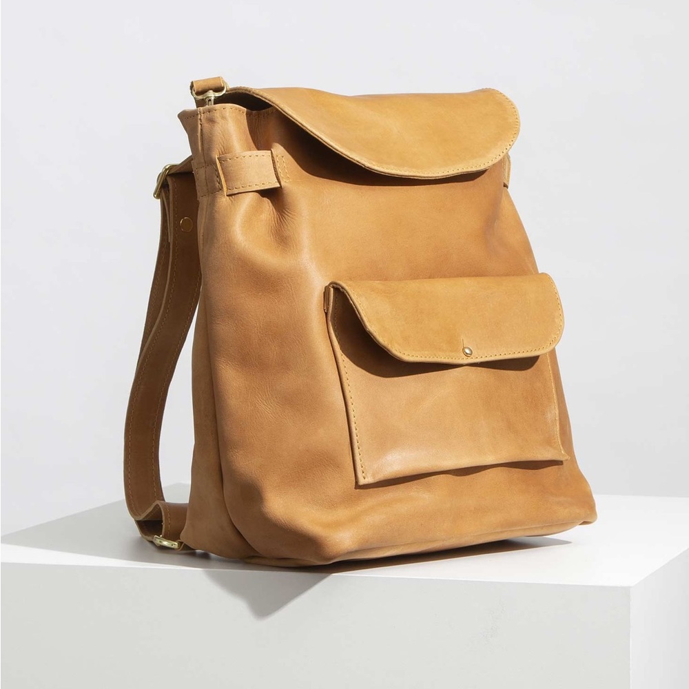 Noonday LEATHER backpack - USED
